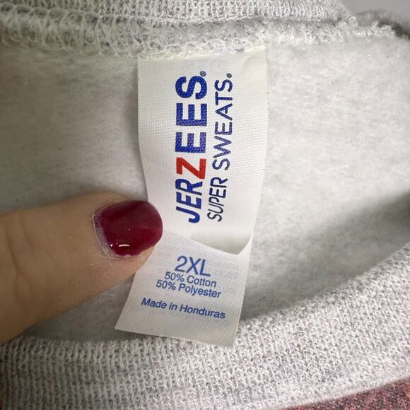 Peace Love Alabama Roll Tide Elephant Sweatshirt, Crewneck, 2XL by Jerzees 2/$50 - Picture 6 of 9